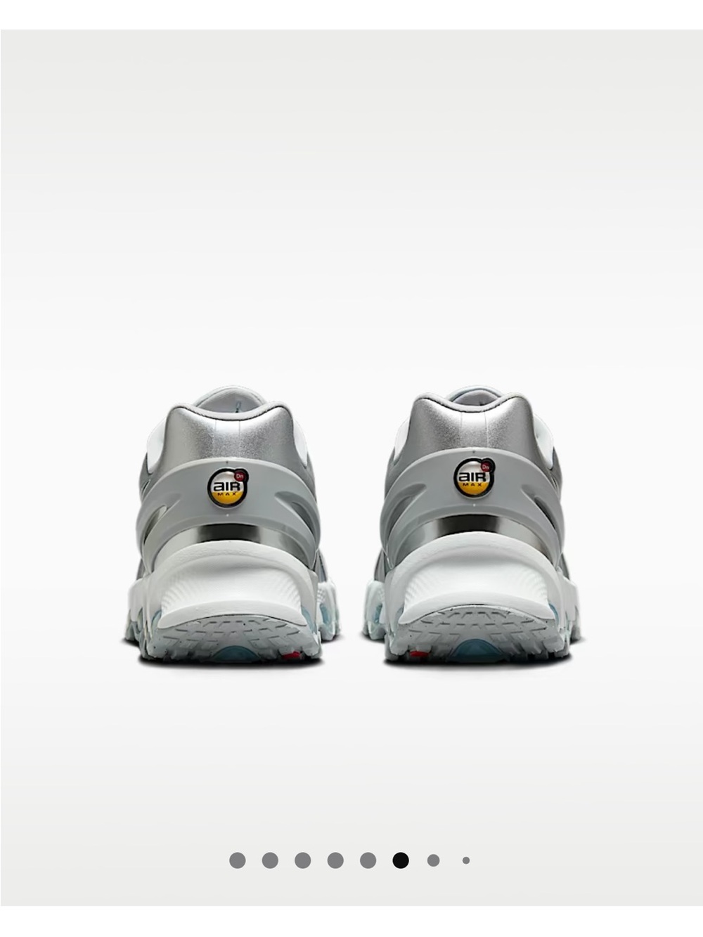 Nike Women’s Air Max DN8 Silver/Gray Lightweight Running Sneakers - Picture 5 of 8